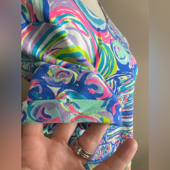 Lilly Pulitzer size medium upf 50 plus Tammy dress in guilty pleasure - Picture 4 of 8